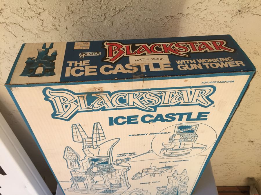 Blackstar The Ice Castle With Working Gun Tower New In Box Galoob 1983 [Photo 7]