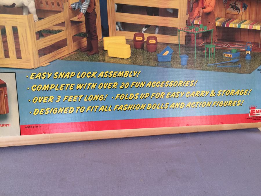 Ranch And Corral Set New In Box By Empire Toys 1977 [Photo 7]