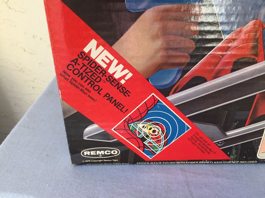 The Amazing Spider-Man Energized Copter New In Box REMCO 1978 [Photo 2]