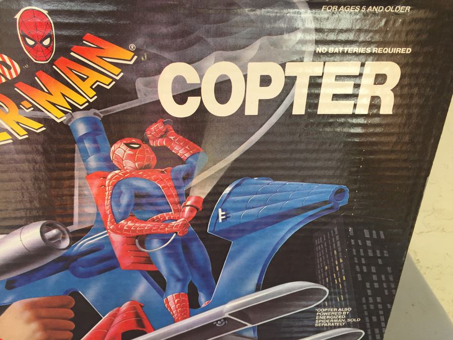 The Amazing Spider-Man Energized Copter New In Box REMCO 1978 [Photo 5]