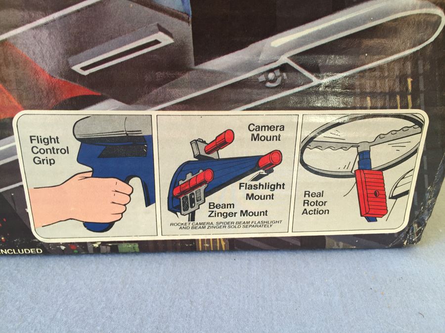 The Amazing Spider-Man Energized Copter New In Box REMCO 1978 [Photo 7]