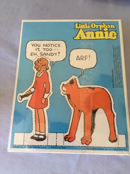 Lot Of Little Orphan Annie Bubble Bath Items 1978 [Photo 10]