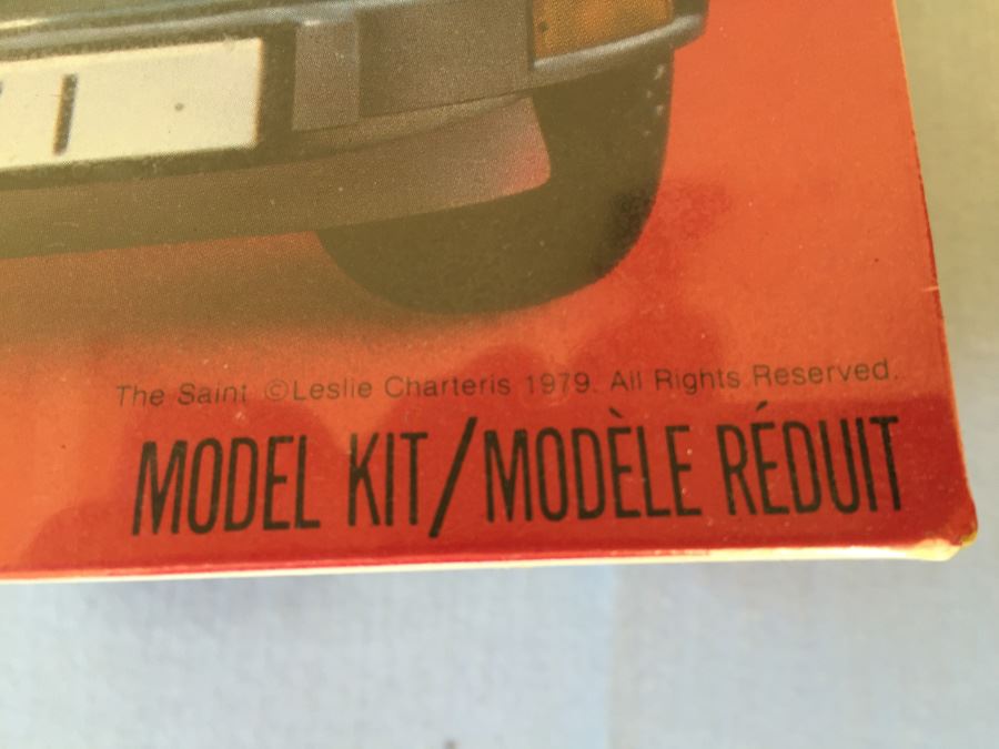 Revell Model Kit The Saint's Jaguar XJS From TV Series The Return Of The Saint Sealed New In Box 1979 [Photo 11]
