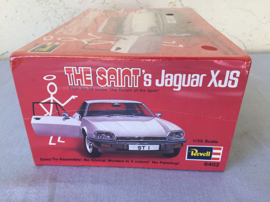 Revell Model Kit The Saint's Jaguar XJS From TV Series The Return Of The Saint Sealed New In Box 1979 [Photo 6]