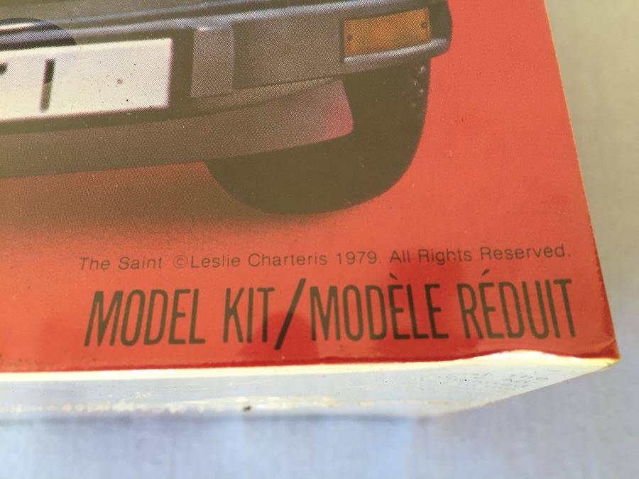 Revell Model Kit The Saint's Jaguar XJS From TV Series The Return Of The Saint Sealed New In Box 1979 [Photo 4]