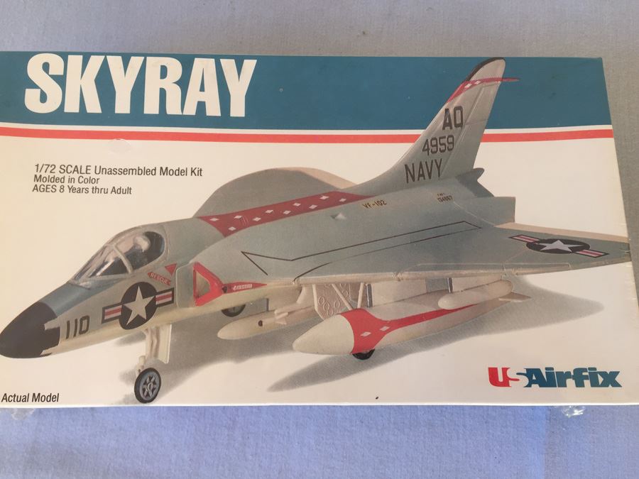 USAirFix Model Kit Of F4D SKYRAY Sealed New In Box 1979 [Photo 4]