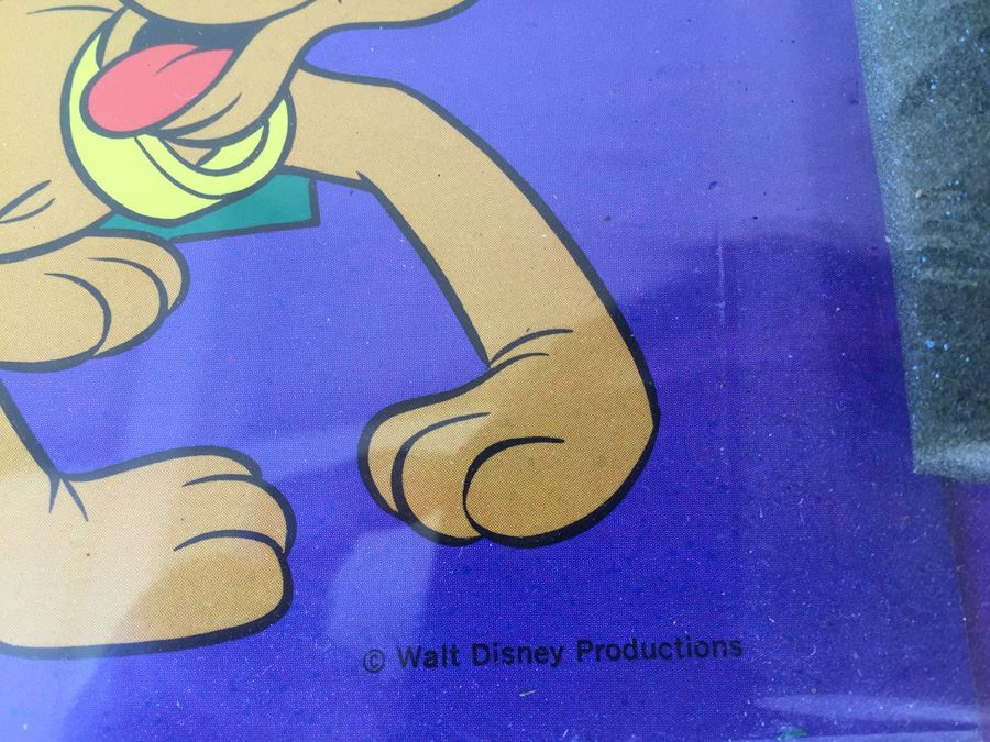 (3) Walt Disney Chalk Book Mickey Mouse Tells The Time Pluto Donald Duck Books [Photo 5]