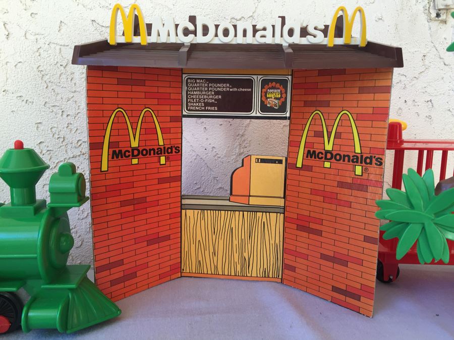 McDonaldland REMCO Playset McDonalds 1976