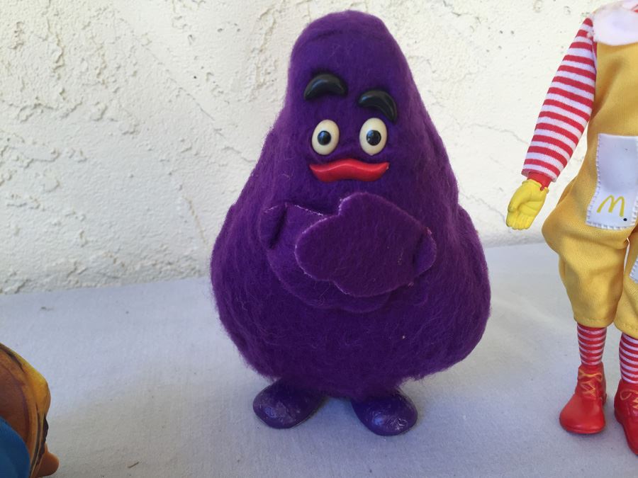 (4) McDonaldland REMCO Figures McDonalds Ronald McDonald 1976 [Photo 11]