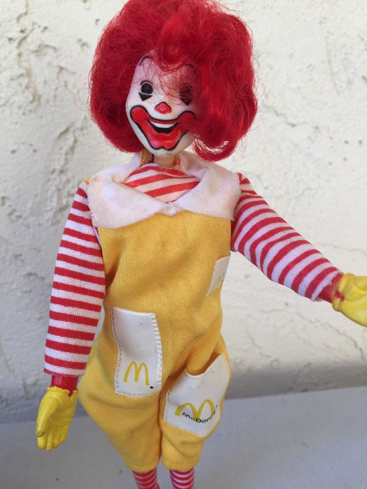 (4) McDonaldland REMCO Figures McDonalds Ronald McDonald 1976 [Photo 3]