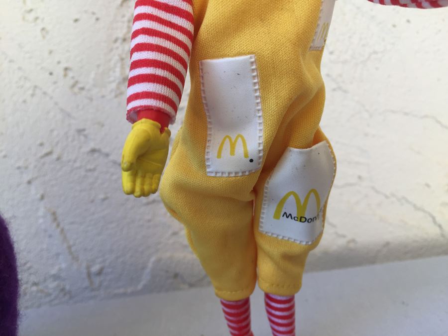 (4) McDonaldland REMCO Figures McDonalds Ronald McDonald 1976 [Photo 15]