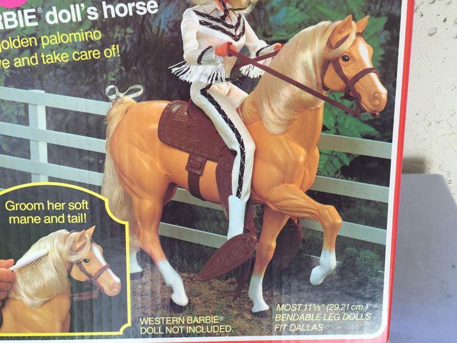 dallas barbie horse