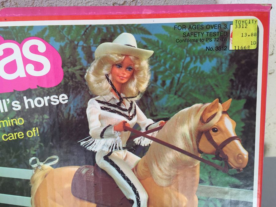 1980s barbie horse