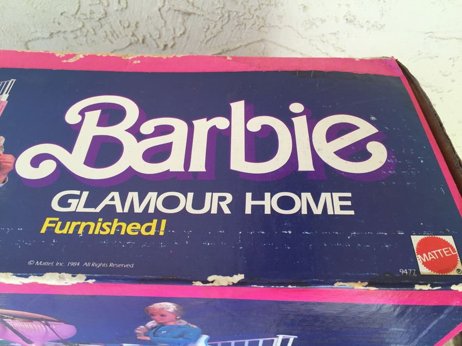 Barbie Glamour House Furnished Mattel New In Box 1984 [Photo 7]