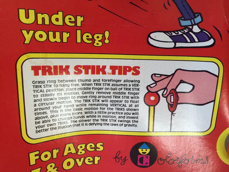 TRIK STIK New In Packaging Colorforms 1980 [Photo 7]