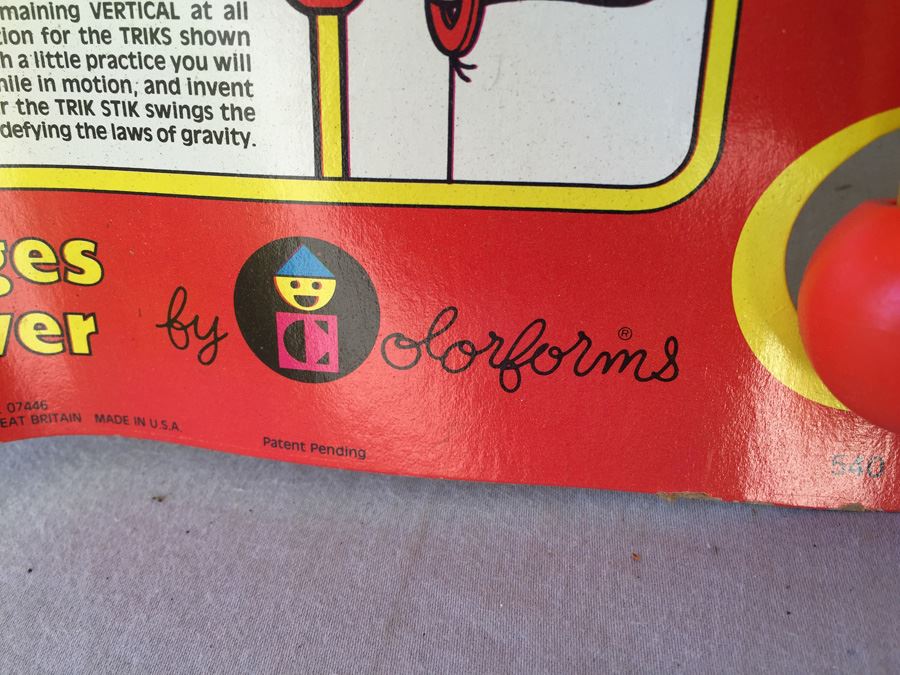 TRIK STIK New In Packaging Colorforms 1980 [Photo 8]