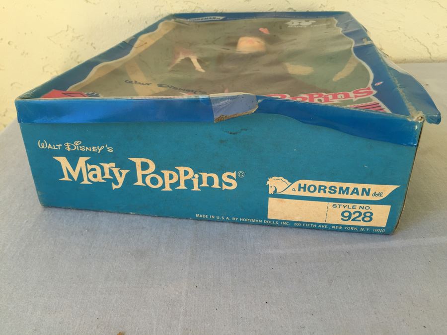 HORSMAN Walt Disney's Mary Poppins Doll New In Box Irene Szor Design Style No 928 [Photo 3]