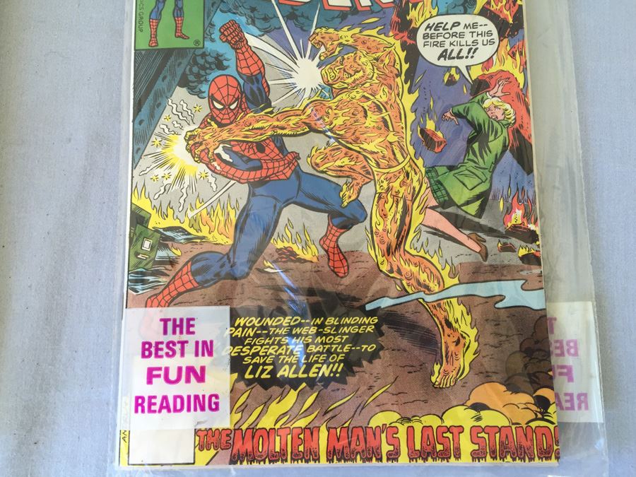 Sealed Marvel Comics 3 Comic Books The Amazing Spider-Man #173, Marvel Two-In-One #32 + MYSTERY COMIC BOOK + FREE PRIZE [Photo 6]