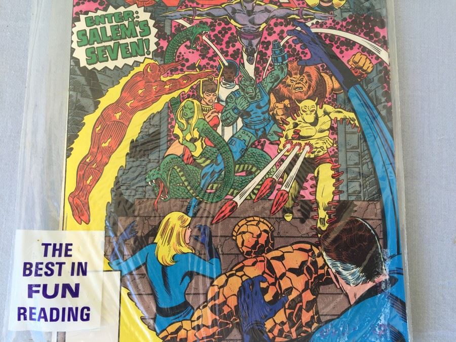 Sealed Marvel Comics 3 Comic Books Fantastic Four #186, Marvel Team Up #62 + MYSTERY COMIC BOOK + FREE PRIZE [Photo 6]
