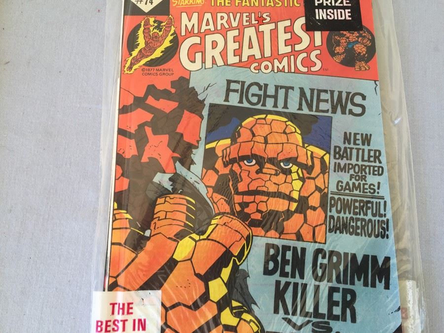 Sealed Marvel Comics 3 Comic Books Conan The Barbarian #79, Marvel's Greatest Comics #74 + MYSTERY COMIC BOOK + FREE PRIZE [Photo 8]