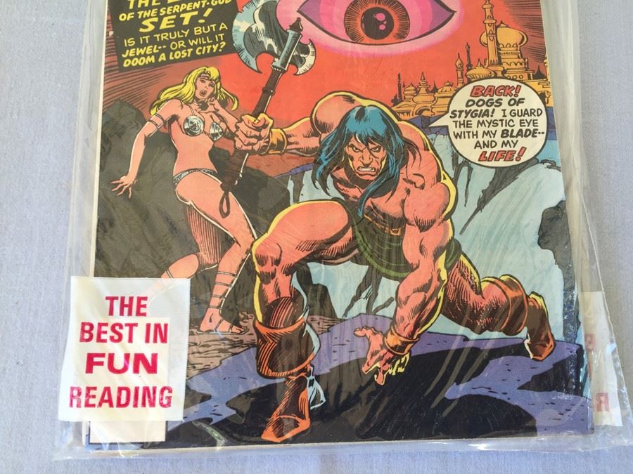 Sealed Marvel Comics 3 Comic Books Conan The Barbarian #79, Marvel's Greatest Comics #74 + MYSTERY COMIC BOOK + FREE PRIZE [Photo 6]