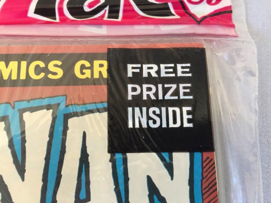 Sealed Marvel Comics 3 Comic Books Conan The Barbarian #79, Marvel's Greatest Comics #74 + MYSTERY COMIC BOOK + FREE PRIZE [Photo 3]