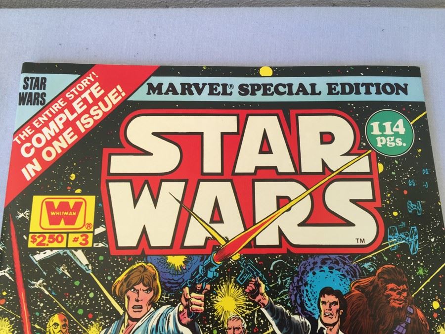 STAR WARS Marvel Special Edition Whitman #3 Comic Book Complete Collector's Edition 1978 [Photo 6]