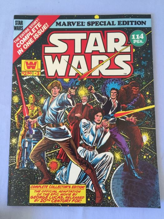 STAR WARS Marvel Special Edition Whitman #3 Comic Book Complete Collector's Edition 1978 [Photo 15]