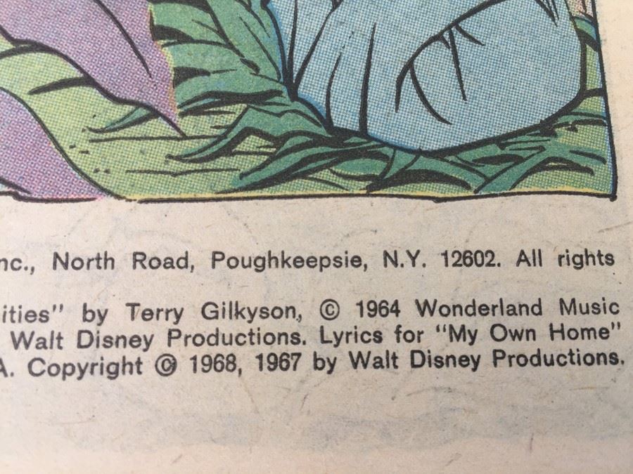 Walt Disney Presents The Jungle Book Whitman Giant Picture Story Book 1968 [Photo 8]