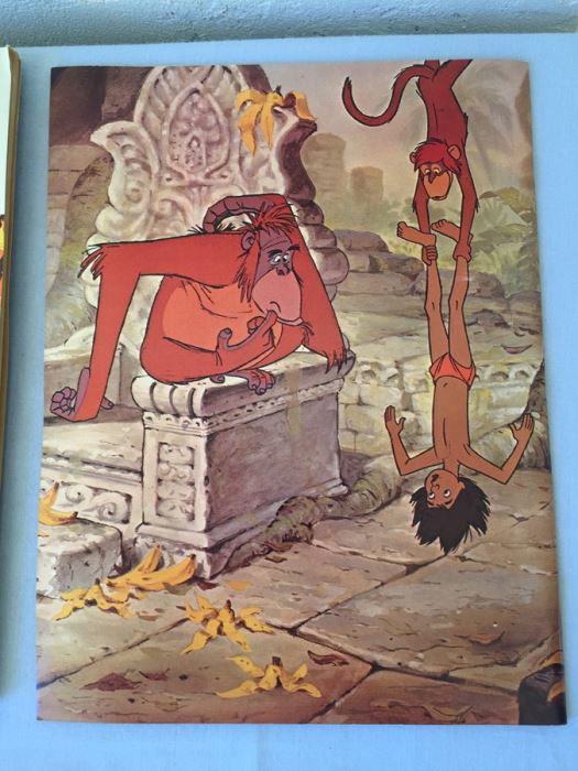 Walt Disney Presents The Jungle Book Whitman Giant Picture Story Book 1968 [Photo 10]