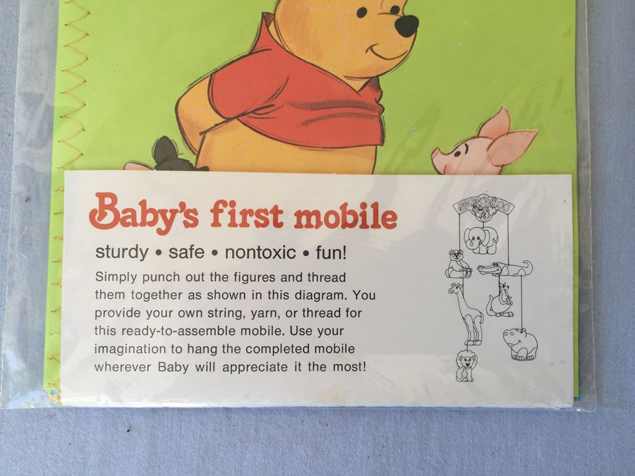 (2) Baby's First Book Plus Mobile New Sealed Walt Disney Winnie-The-Pooh And Richard Scarry's Play Day [Photo 6]