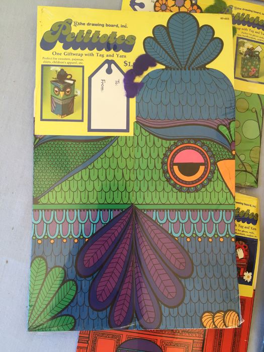 Huge Lot Of Vintage Petitotes Giftwrap With Tag And Yarn New Sealed [Photo 7]