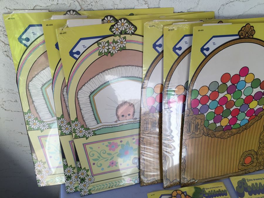 Huge Lot Of Vintage Petitotes Giftwrap With Tag And Yarn New Sealed [Photo 5]