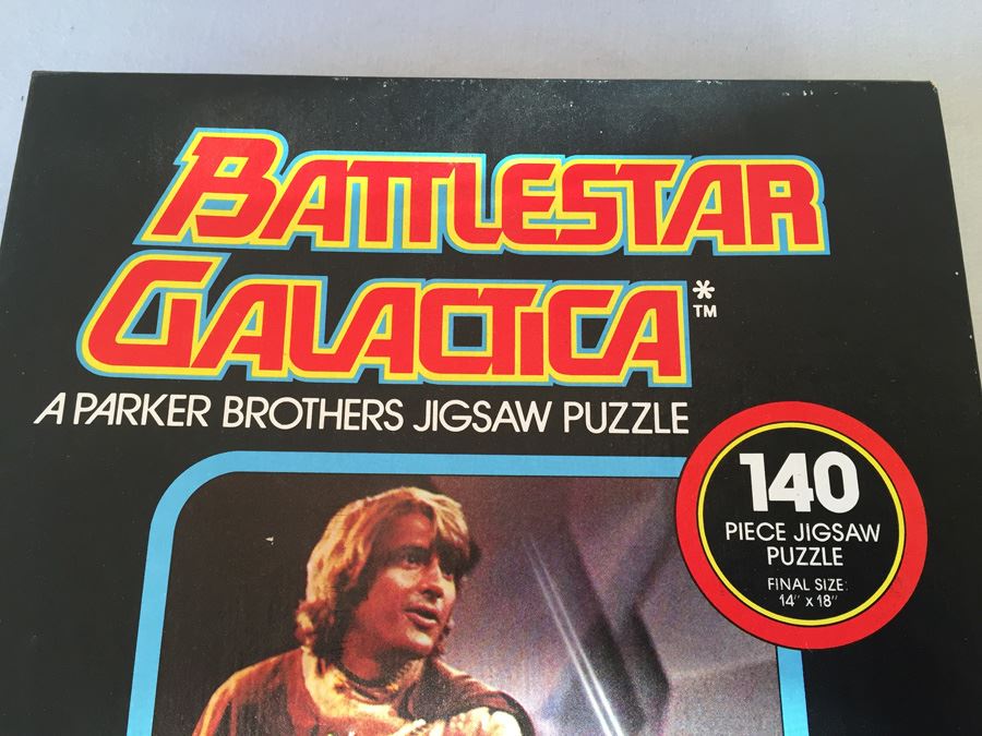 Battlestar Galatica Sealed New In Box Puzzle STARBUCK 1978 [Photo 4]