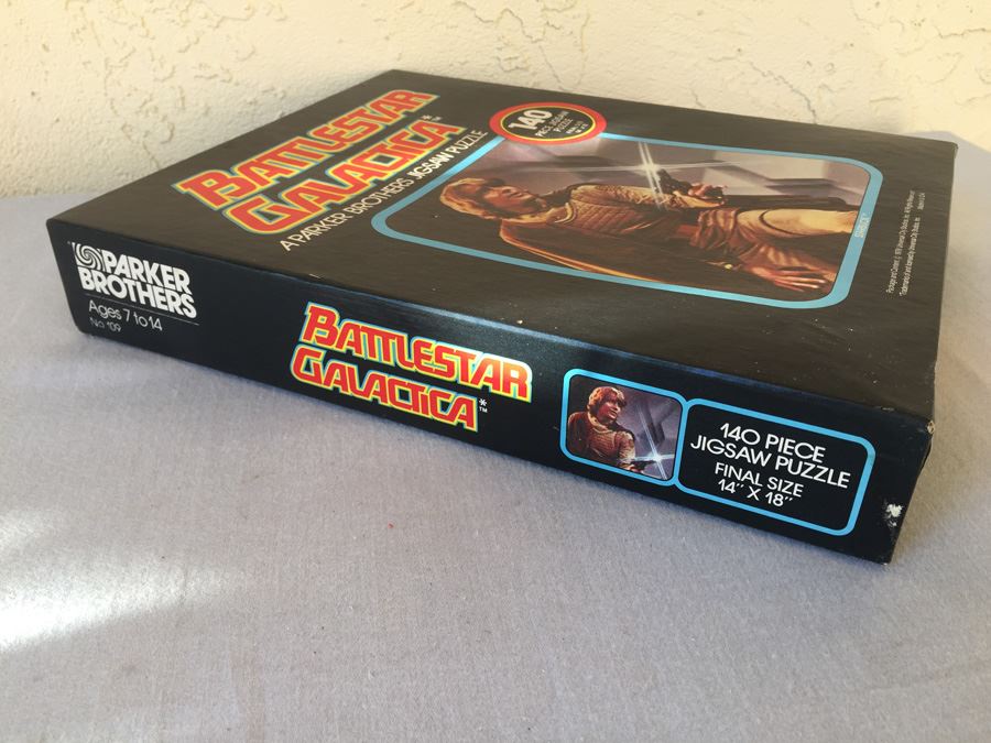 Battlestar Galatica Sealed New In Box Puzzle STARBUCK 1978 [Photo 2]