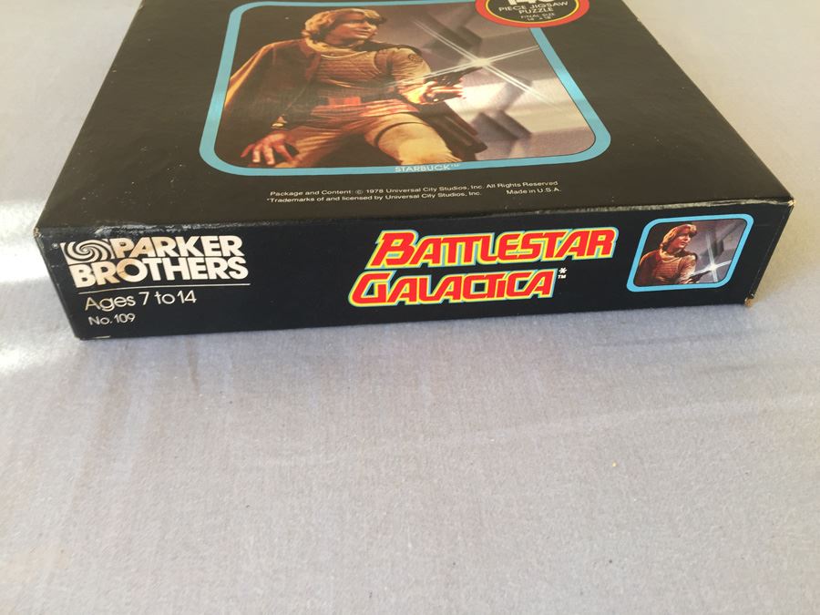 Battlestar Galatica Sealed New In Box Puzzle STARBUCK 1978 [Photo 8]