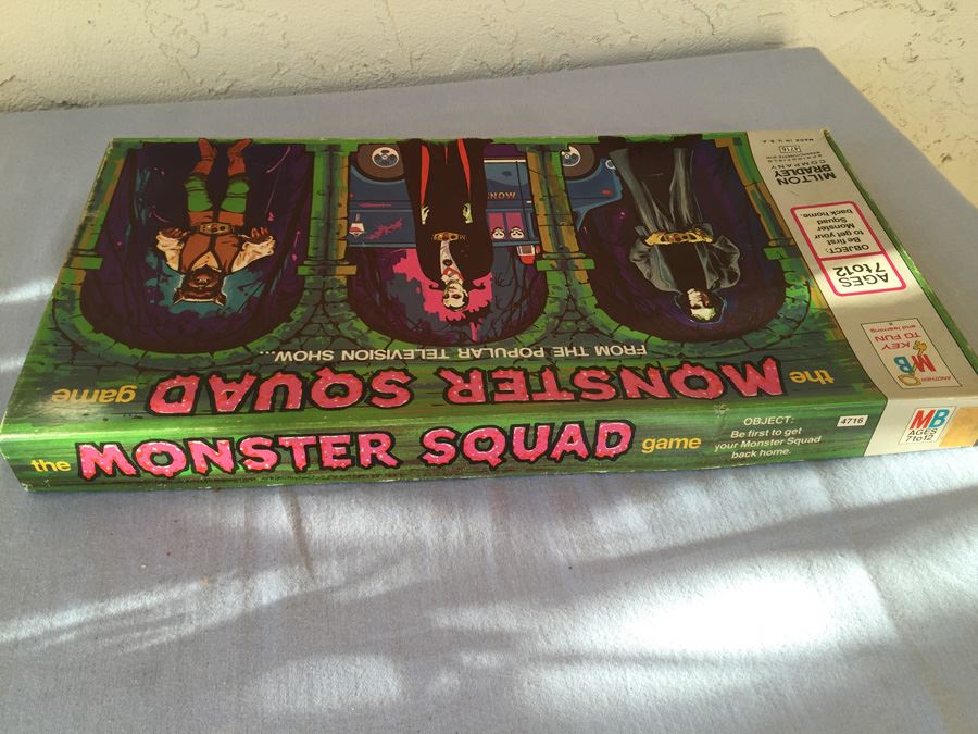 The Monster Squad Board Game MB From TV Show 1977 [Photo 8]