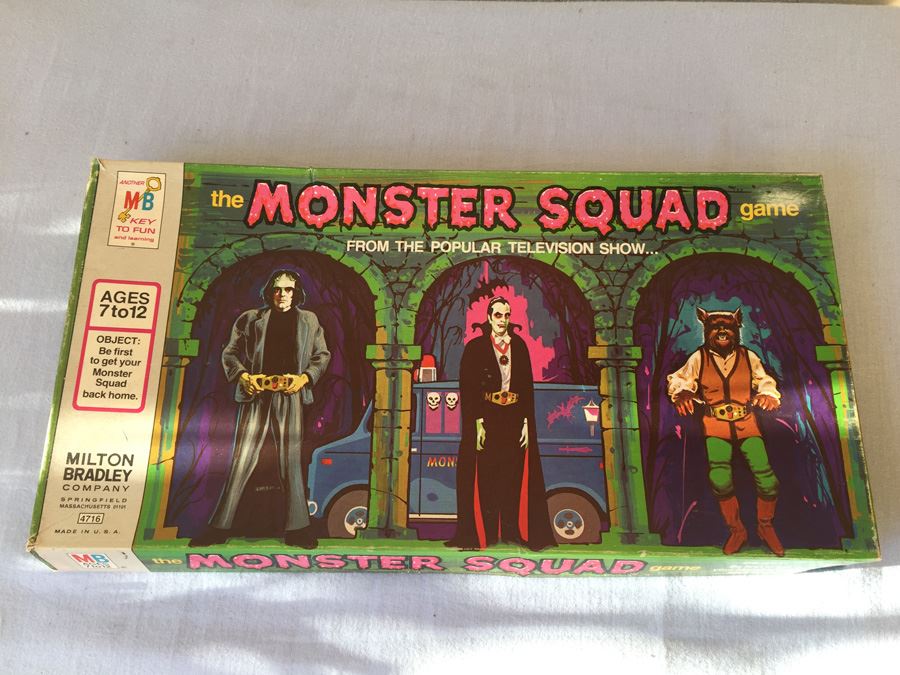 The Monster Squad Board Game MB From TV Show 1977 [Photo 1]