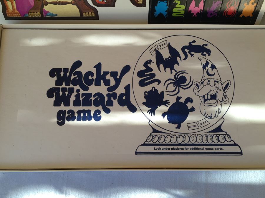 Wacky Wizard Board Game Whitman 1977 Western Publishing Company New [Photo 11]