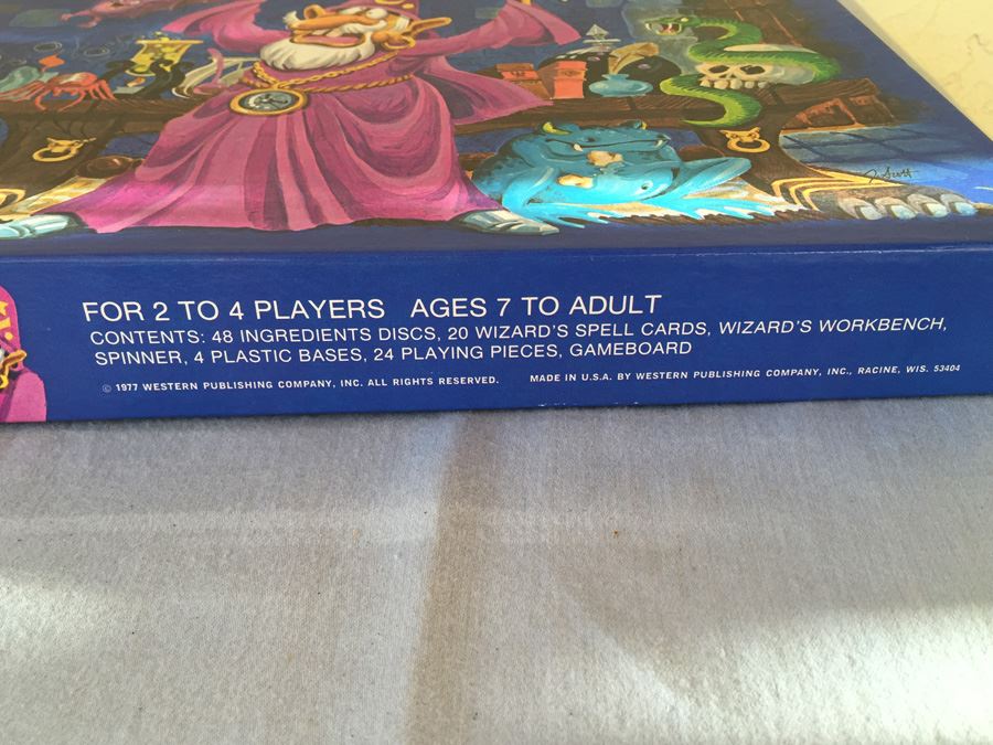 Wacky Wizard Board Game Whitman 1977 Western Publishing Company New [Photo 7]