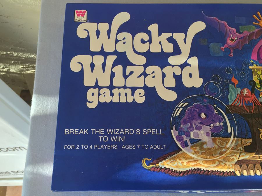 Wacky Wizard Board Game Whitman 1977 Western Publishing Company New [Photo 6]