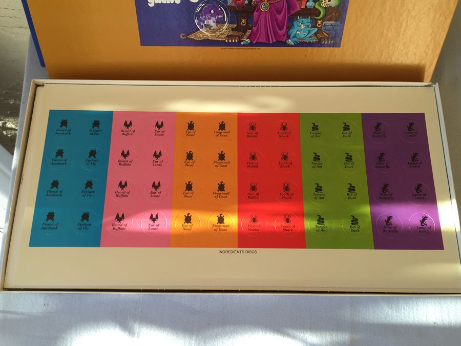 Wacky Wizard Board Game Whitman 1977 Western Publishing Company New [Photo 10]