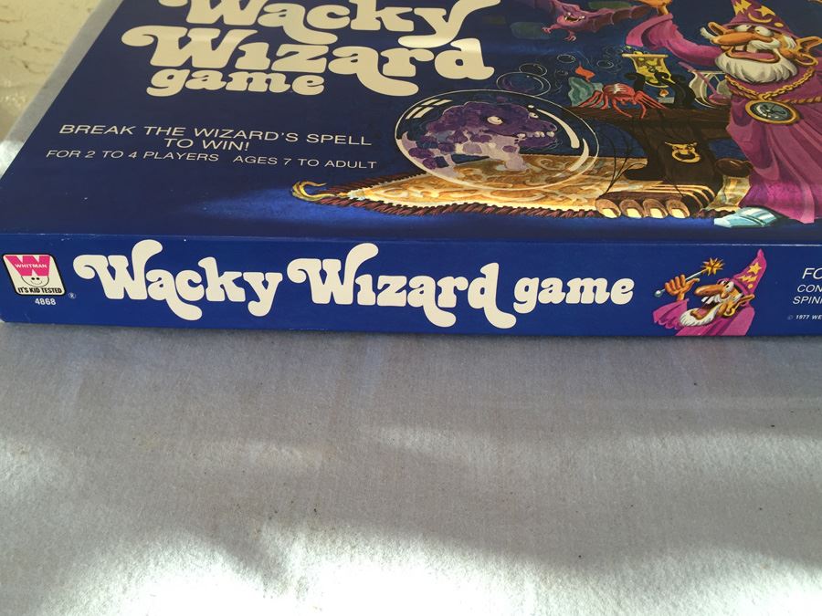 Wacky Wizard Board Game Whitman 1977 Western Publishing Company New [Photo 8]