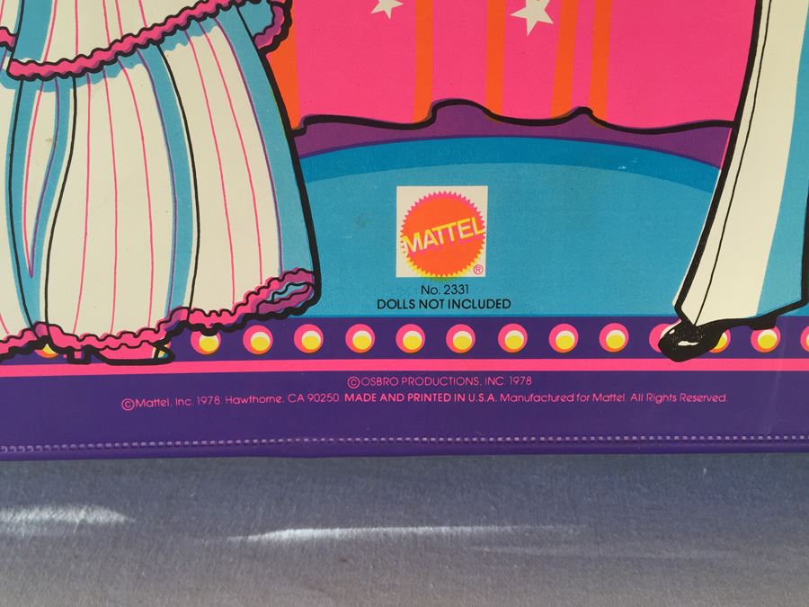 Donny & Marie Osmond Double Doll Case Mattel New 1978 [Photo 4]