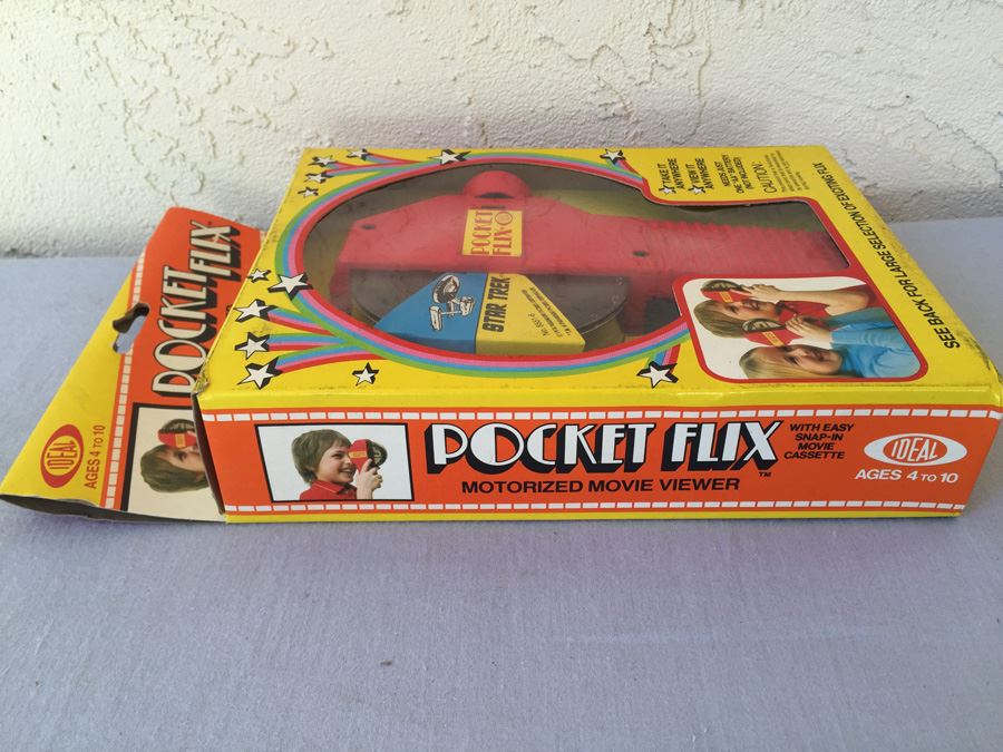 Pocket Flix Motorized Movie Viewer STAR TREK Ideal New In Box 1978 [Photo 6]