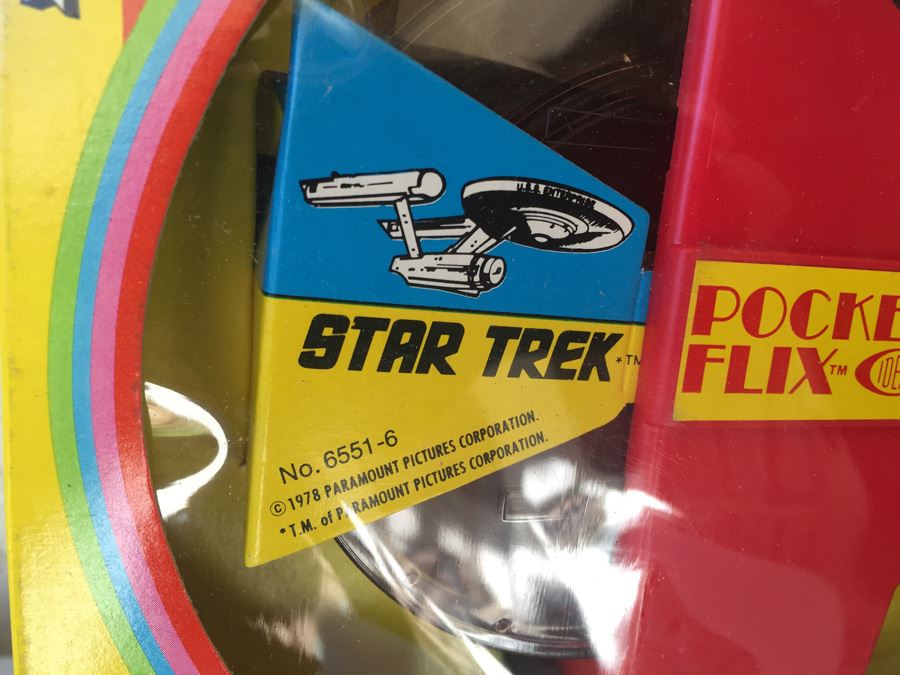 Pocket Flix Motorized Movie Viewer STAR TREK Ideal New In Box 1978 [Photo 3]