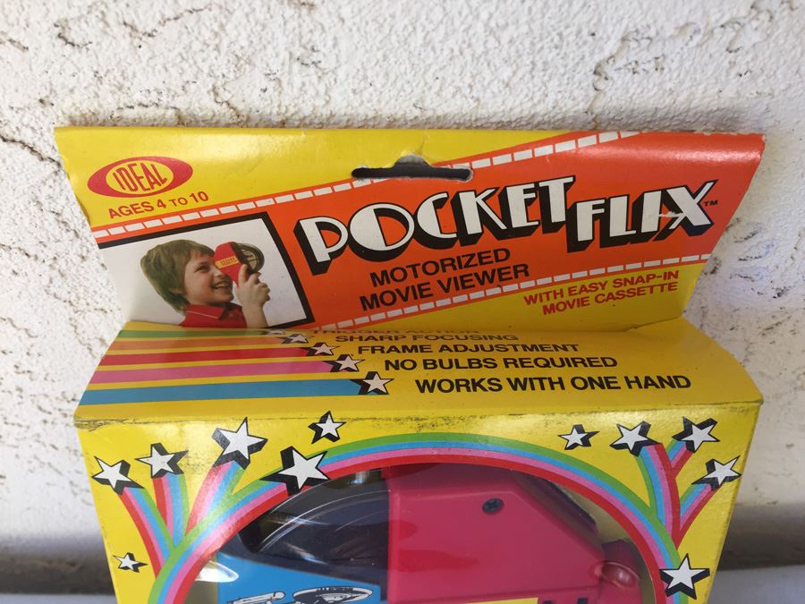 Pocket Flix Motorized Movie Viewer STAR TREK Ideal New In Box 1978 [Photo 2]