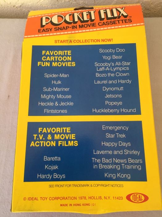 Pocket Flix Motorized Movie Viewer STAR TREK Ideal New In Box 1978 [Photo 7]