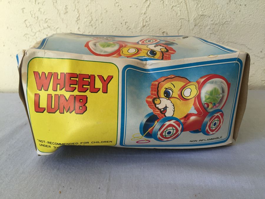 Wheely Lumb Pull Toy Coast Orient Trading Corporation New In Box  [Photo 3]
