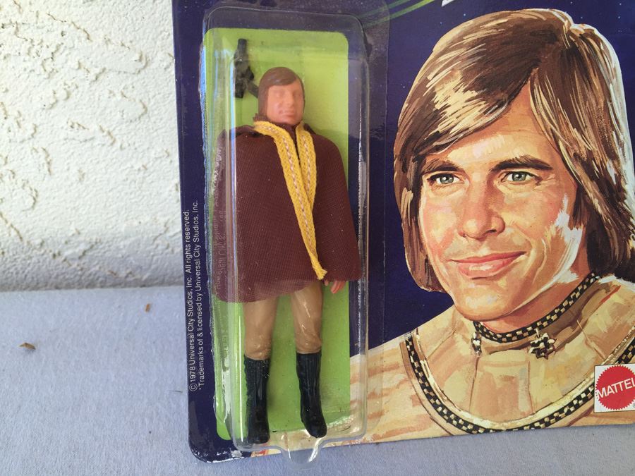Battlestar Galatica Lt. Starbuck Mattel New On Card Vintage 1978 [Photo 2]